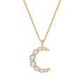 Crescent Sparkle Necklace