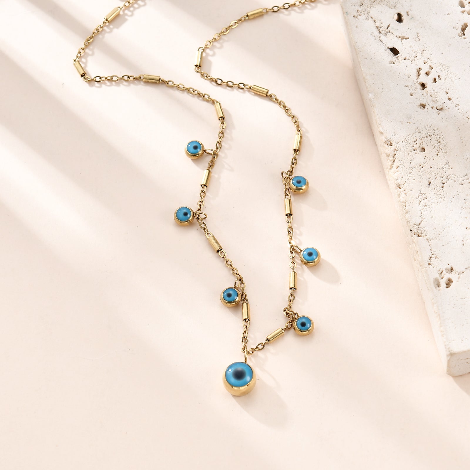 Evil Eye (Nazar) Light Necklace