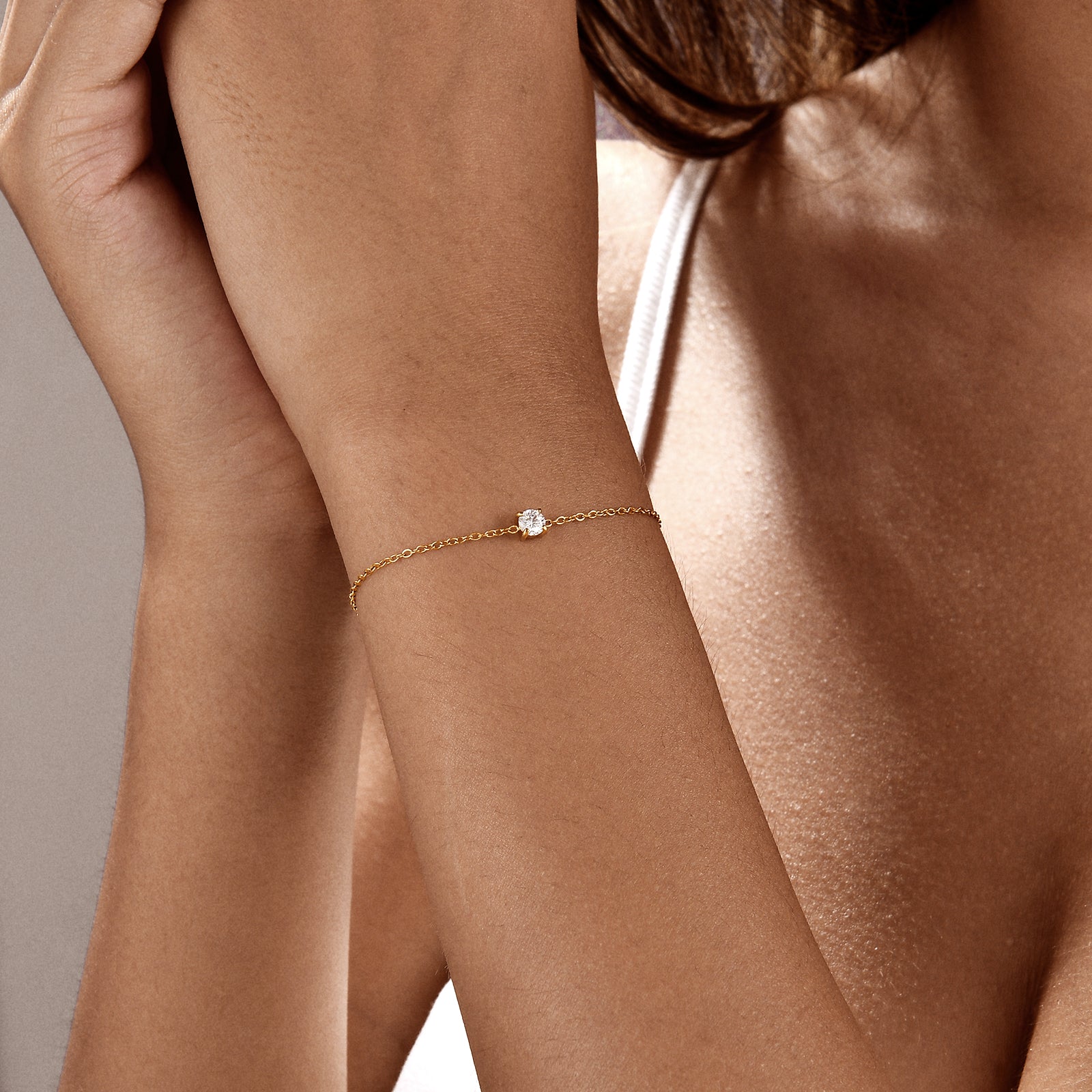 Star Solitaire Bracelet (4MM)