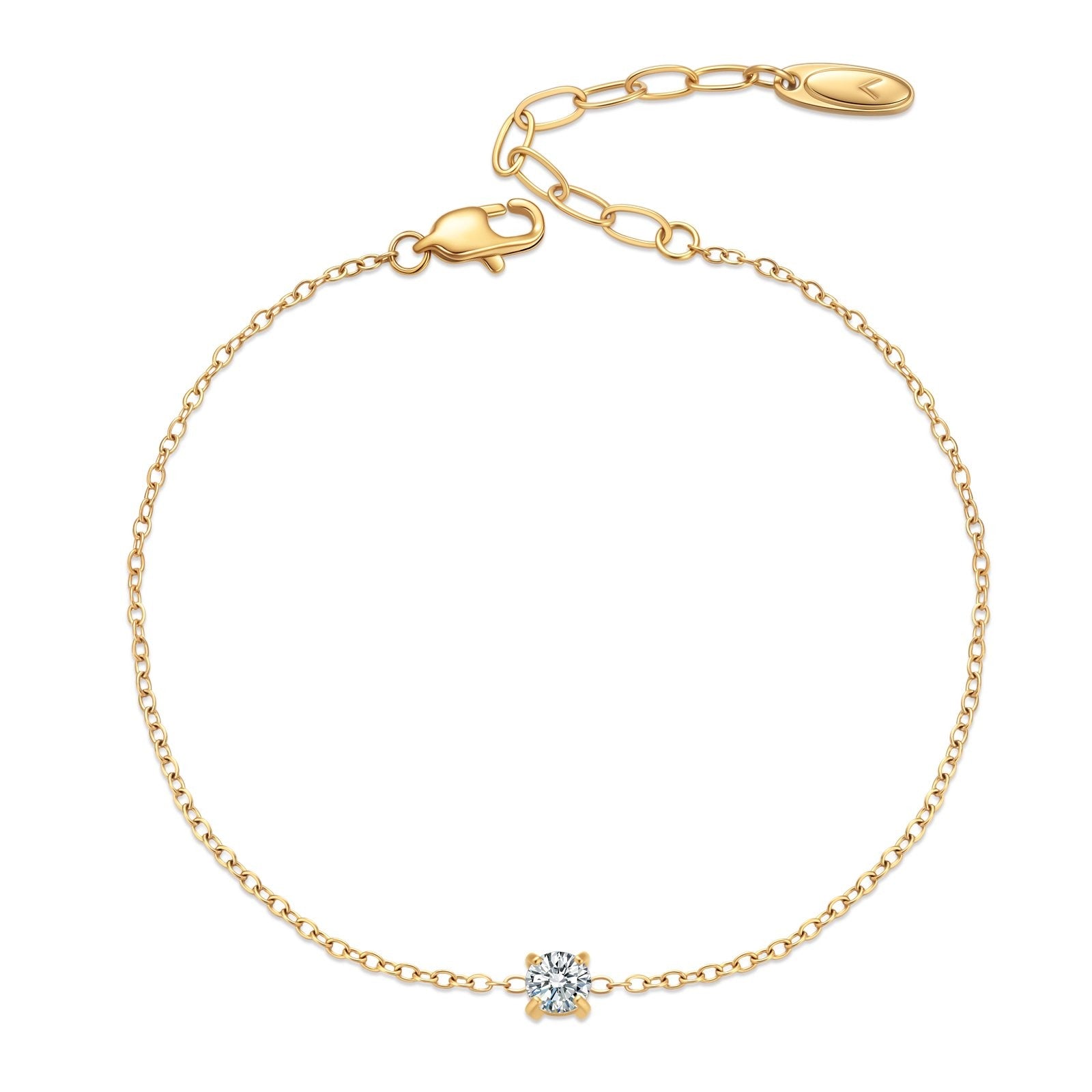 Star Solitaire Bracelet (4MM)