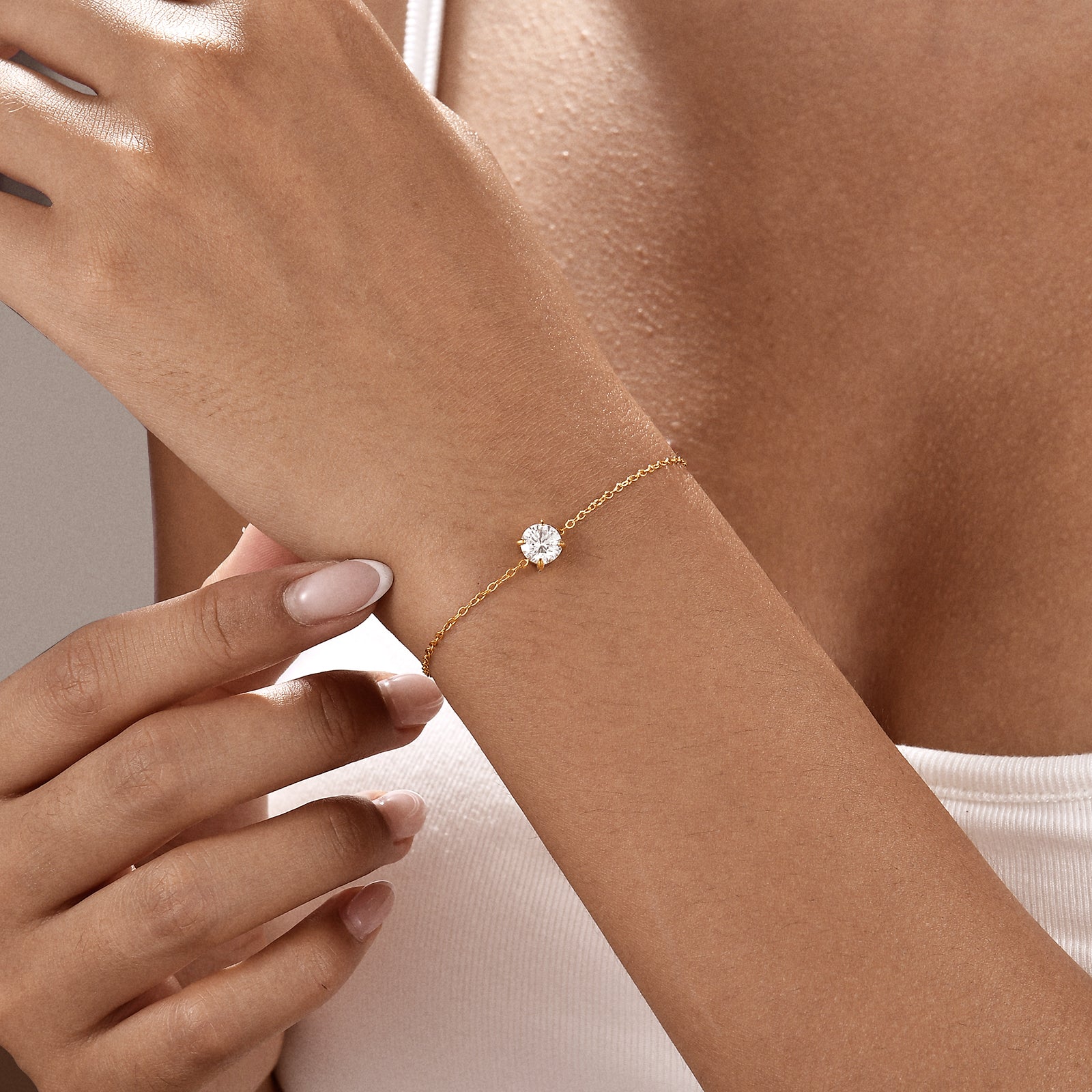Star Solitaire Bracelet (6MM)