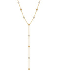 Eight-Pointed Star Tassel Y-Necklace