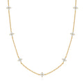 Sparkling Four-leaf Clover Necklace