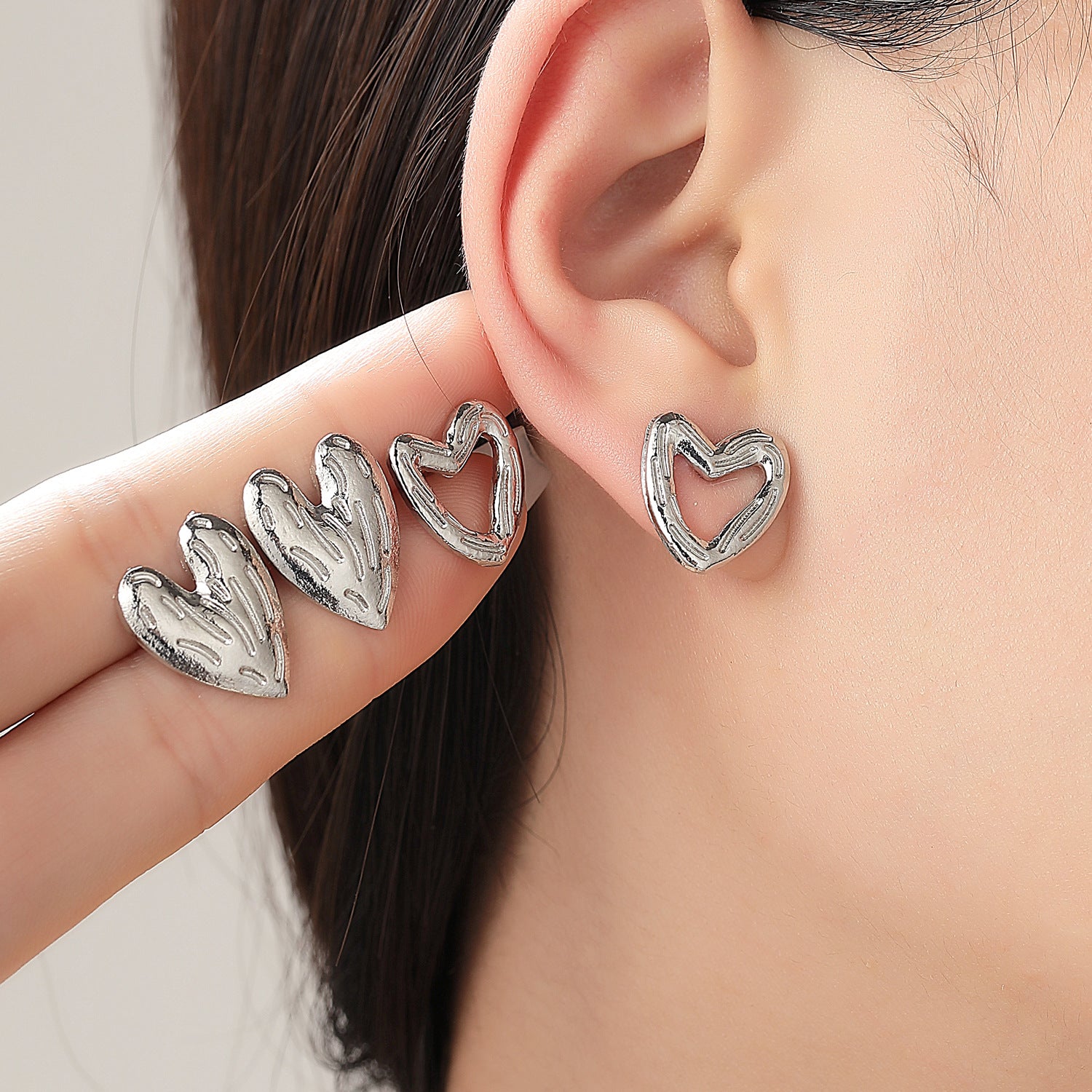 European and American cross-border baroque special-shaped pearl set jewelry women's high-end necklace earrings ring bracelet collar