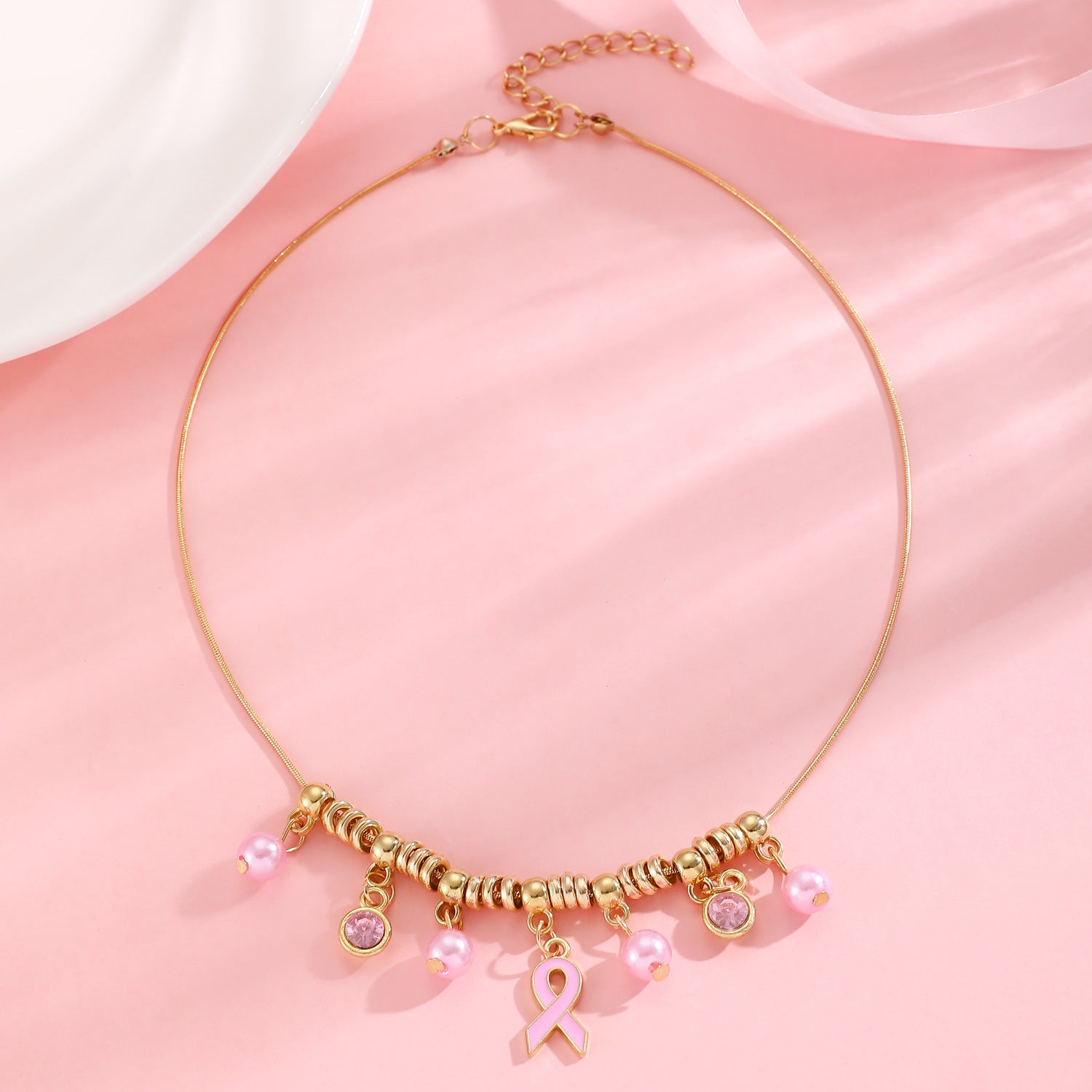 European and American cross-border baroque special-shaped pearl set jewelry women's high-end necklace earrings ring bracelet collar