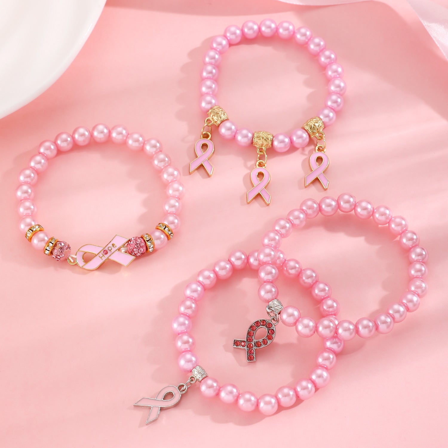 European and American cross-border baroque special-shaped pearl set jewelry women's high-end necklace earrings ring bracelet collar