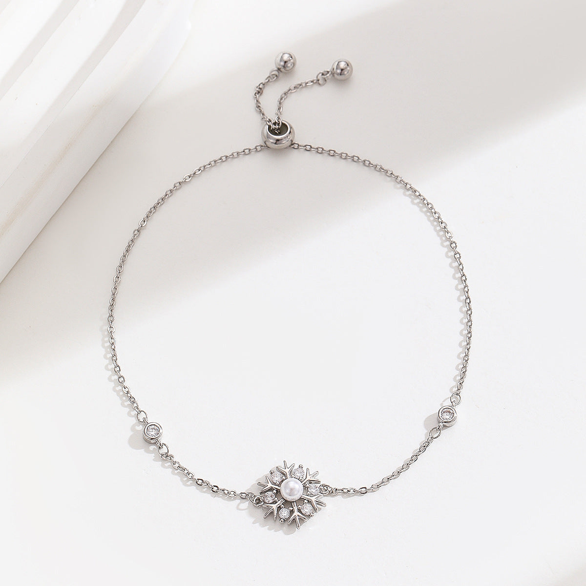 Cross-border explosive jewelry round love electroplating high-grade zircon gold-plated adjustable bracelet wholesale female