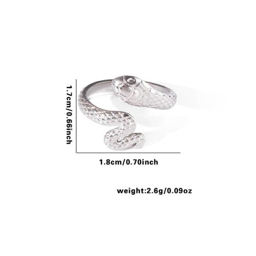 Fishtail high-end titanium steel ring fashion personality niche cross-border new palm plaid love non-fading ring