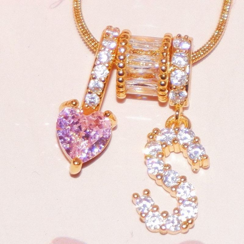 Douyin tk popular letter necklace, new letter necklace, sweet Spice Girl style ins style