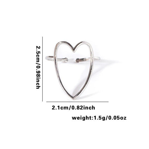 Fishtail high-end titanium steel ring fashion personality niche cross-border new palm plaid love non-fading ring