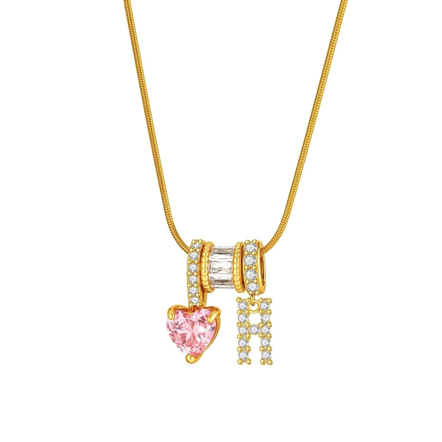 Douyin tk popular letter necklace, new letter necklace, sweet Spice Girl style ins style