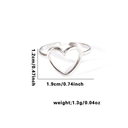 Fishtail high-end titanium steel ring fashion personality niche cross-border new palm plaid love non-fading ring