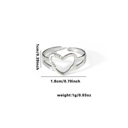 Fishtail high-end titanium steel ring fashion personality niche cross-border new palm plaid love non-fading ring