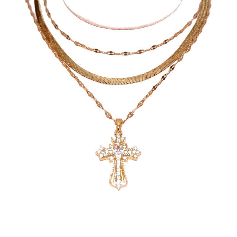Wish Series~ Octagram Necklace Sweater Chain Set