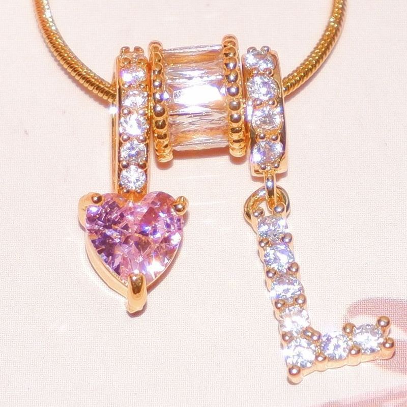 Douyin tk popular letter necklace, new letter necklace, sweet Spice Girl style ins style
