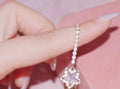Popular Zircon Bracelet Stella Star · Lucky Sweet Star~ American Spice Girl Pink Diamond Pentagram Bracelet